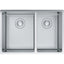 FRANKE CUX160-24 CUBE UM 18G SS SGL 27CAB STAINLESS STEEL SINK