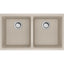 FRANKE MAG1201414 MARIS UM GRN DBL 33CAB WITH STRAINER BASKET GRANITE COMPOSITE SINK