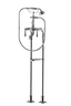 Graff Adley - G-3896-LM34 Exposed Floor-Mounted Tub Filler w/Handshower Set