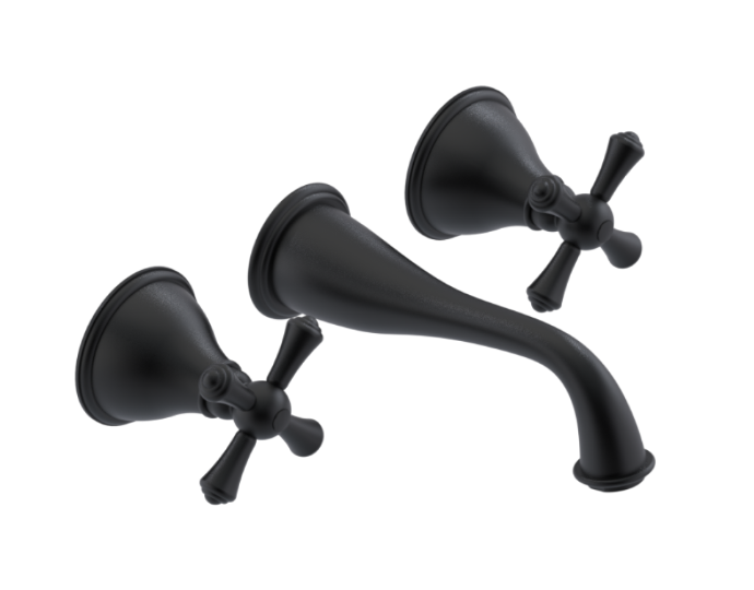 RUBINET 1GFMC Jasmin Wall Mount Lav. Set. (less drain) Trim Only