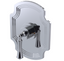 RUBINET 232RVL Raven Pressure Balance Tub & Shower with Three Way Diverter Shared Flow, 8" Wall Mount Shower Head, Tub Filler Spout, Hand Held Shower, Adjustable Bar & Integral Supply (Trim Only)
