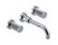 RUBINET 3BHLR H2O Wall Mount Tub Filler with LaSalle Spout Trim Only