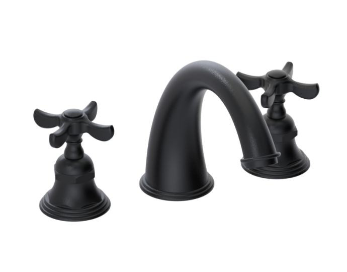 RUBINET 5ARVJC Raven Roman Tub Filler with Jasmin spout Trim Only