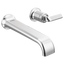 BRIZO ALLARIA T65767LF Two-Hole, Single-Handle Wall Mount Lavatory Faucet - Twist Handle 1.2 GPM