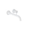 BARIL ZIP B66 T66-8100-04L Trim only for single lever wall-mounted lavatory faucet, drain not included