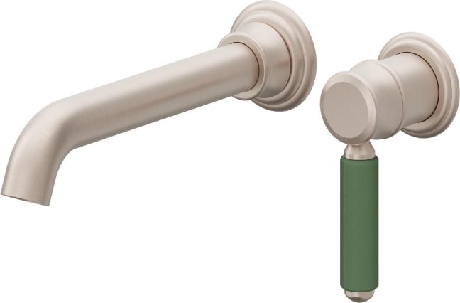 CALIFORNIA FAUCETS TO-V6001-9-GP Del Mar Single Handle Lavatory Wall Faucet Trim Only