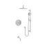 BARIL ZIP B66 TRR-4303-66 Trim only for thermostatic pressure-balanced shower kit