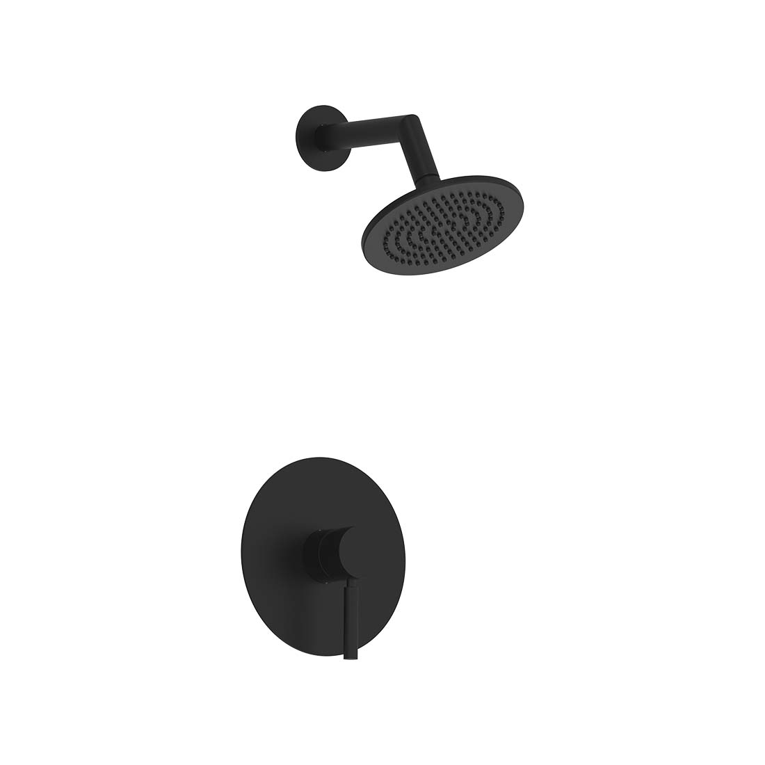 AQUALEM TSKP1172 Universal 1-Way RD Pressure Balance Shower Trim Set (REQ.: AQP1200.RI)