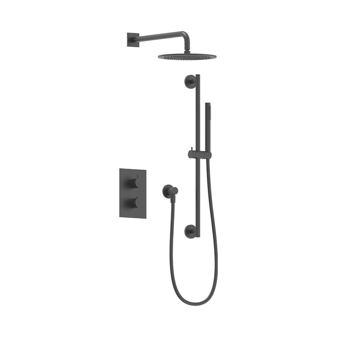 AQUALEM TSKT2103 Universal 2-Way RD Thermostatic Shower Trim Set (REQ.: HW3200.RI)