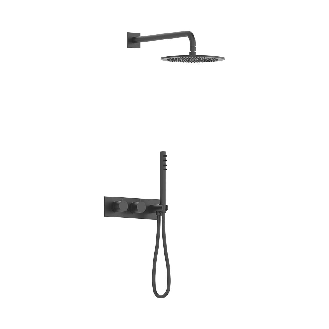 AQUALEM TSKT2104 Universal 2-Way RD Thermostatic Shower Trim Set (REQ.: HW2600.RI)