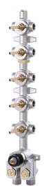 Aquabrass Shower Valves T 12005 Turbo Thermo Valve with 5 S O Valve
