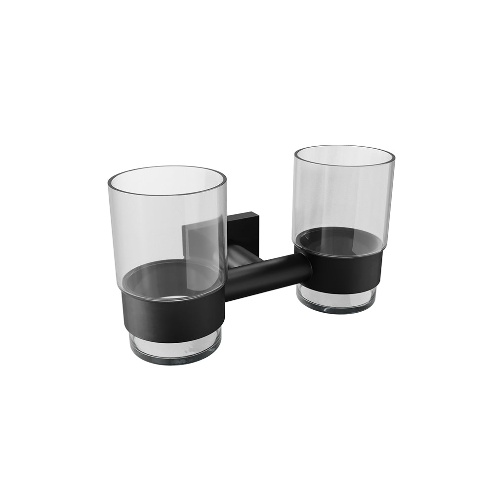 ICO V62563 Crater Double Glass Tumbler