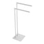 ICO V91112 Round Freestanding Double Towel Bar