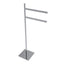 ICO V91253 Square Freestanding Swivelling Double Towel Bar