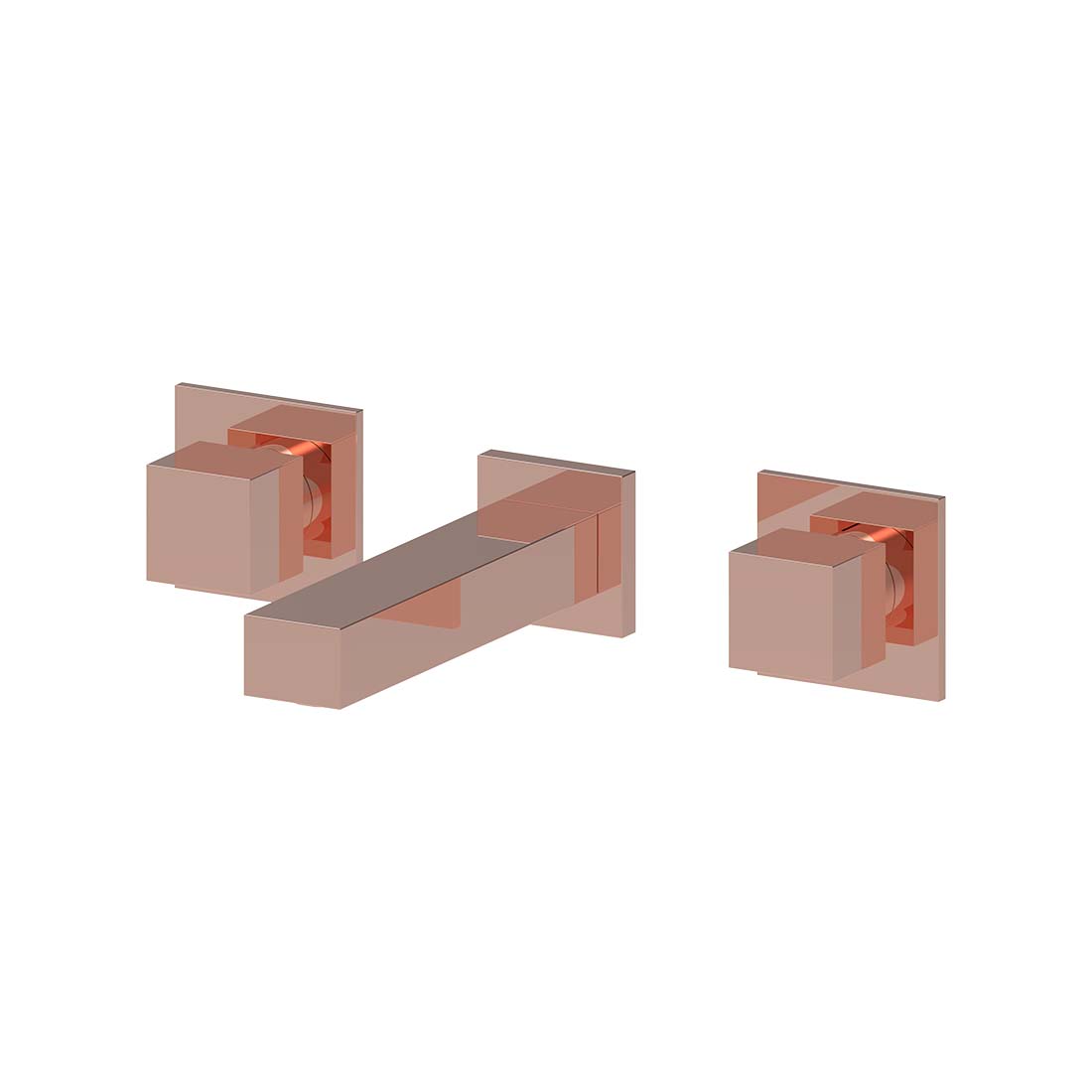 AQUALEM YG4205.TR Opus 3/4" Wall Mount Tub Filler Trim Set (REQ.: TF4200.RI)