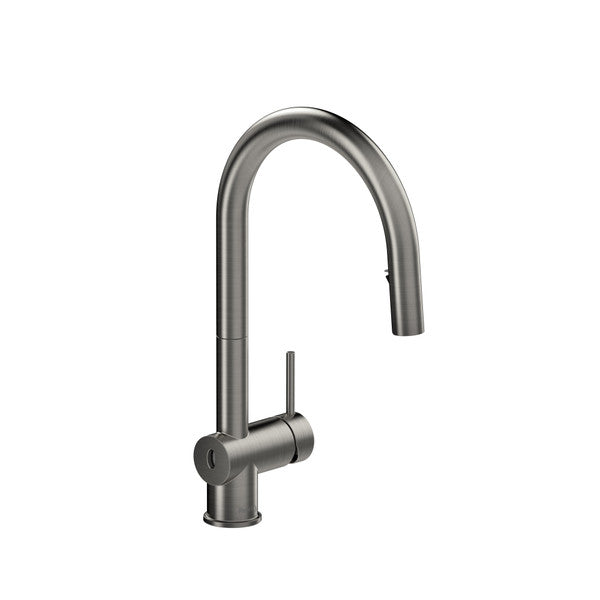 RIOBEL AZ211 Azure Pull-Down Touchless Kitchen Faucet With C-Spout