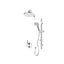 RUBI RCA811D Billie/Dana 1/2'' Thermostatic Shower Set 2 Way Div. Xvtr69R