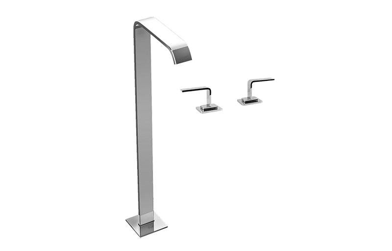 Graff Immersion - G-2353-LM40B Floor-Mounted Tub Filler