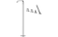 Graff Targa - G-3653-C14B Floor-Mounted Tub Filler w/Deck-Mounted Handshower & Diverter