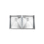 VOGT KS.3418.L16R Lavanttal 16R Sink - 34"x18"x10"
