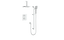VOGT SET.NU.220.216 Niveau 2-Way TH Shower Kit with 6" Ceiling Arm