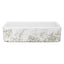 SHAWS RC3618 36 Inch Lancaster White Single Bowl Farmhouse Apron Front Fireclay Kitchen Sink With Metallic Design