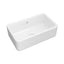 SHAWS RC3018 Lancaster 30" Single Bowl Farmhouse Apron Front Fireclay Kitchen Sink