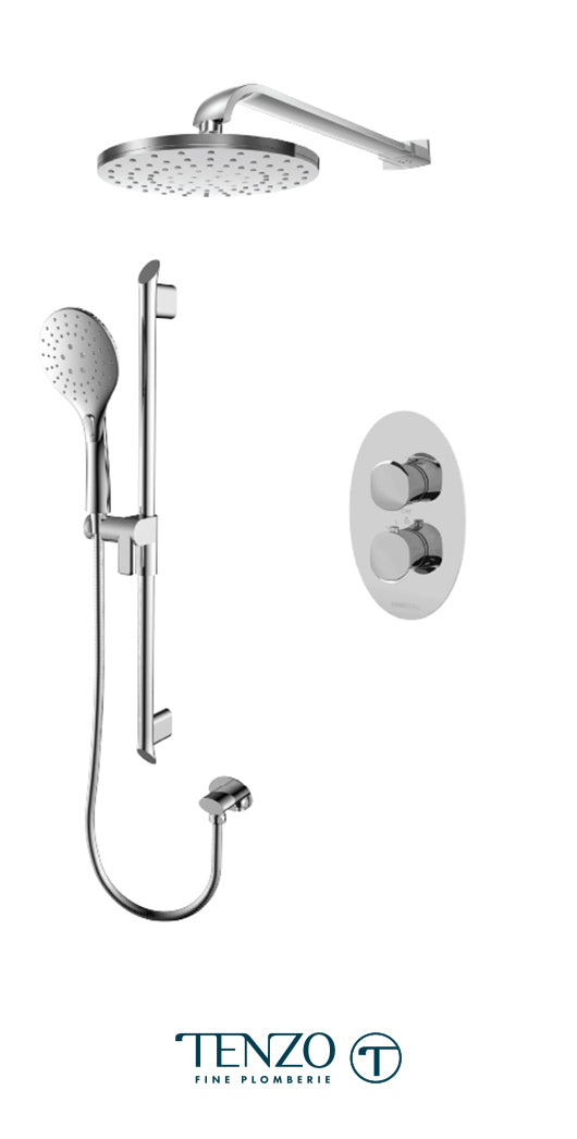 TENZO FLT32-20114 Fluvia T-Box Kit 2 Functions Thermo