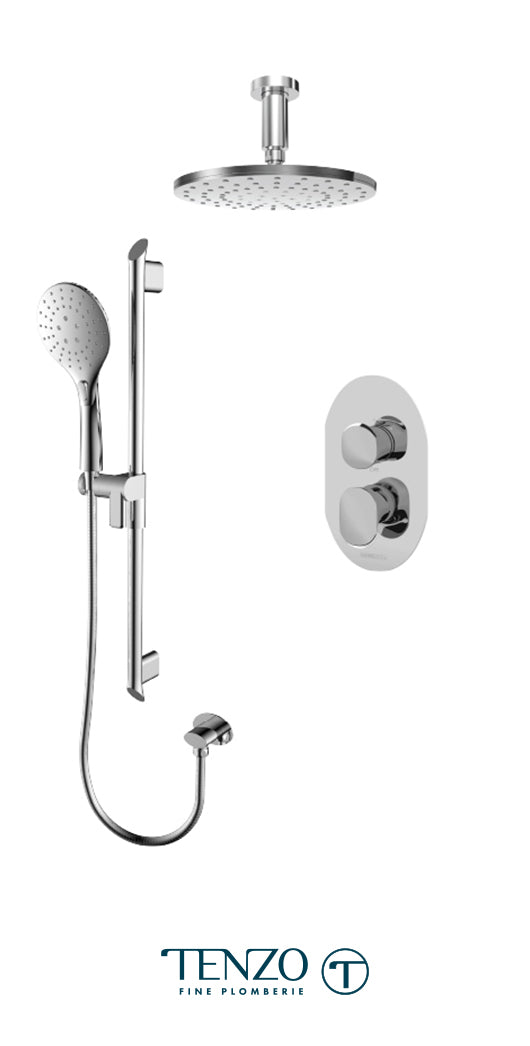 TENZO FLPB32-21134 Fluvia T-Box Kit 2 Functions Pres Bal