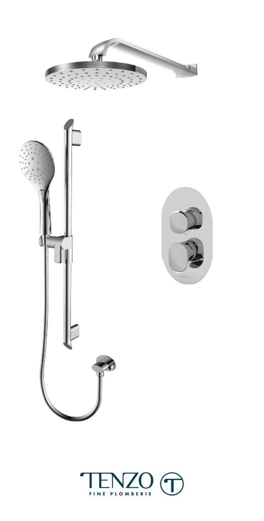 TENZO FLPB32-20114 Fluvia T-Box Kit 2 Functions Pres Bal