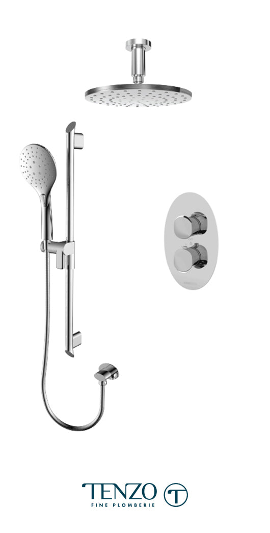 TENZO FLT32-21134 Fluvia T-Box Kit 2 Functions Thermo