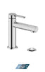 TENZO MY11-P Mylo Single Hole Lavatory Faucet With Drain (Overflow)