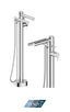 TENZO MY52-PB Mylo Floor Mount 3 Pcs Tub Filler