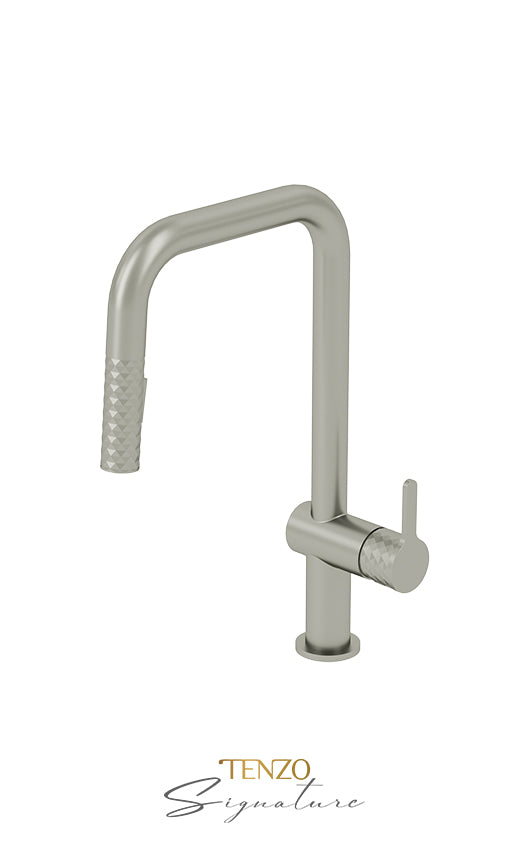 TENZO CA131 Single-Handle Kitchen Faucet Calozy With Pull-Down & 2-Function Hand Shower