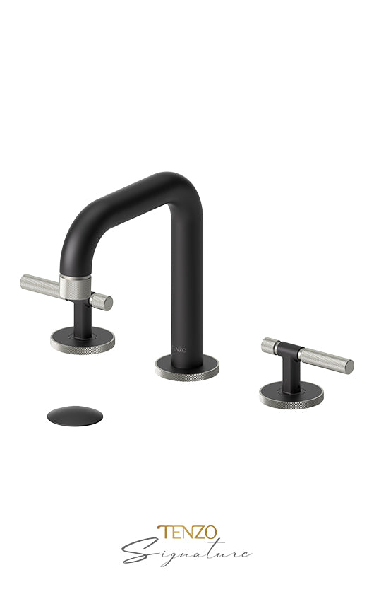 TENZO BE13-F-P 8" Lavatory Faucet With (Overflow) Drain Bellacio-F
