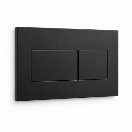Toilet flush plates