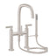 CALIFORNIA FAUCETS 0808-37.20 San Elijo Tub Fillers Contemporary Deck Mount Tub Filler - Quad Arc Spout