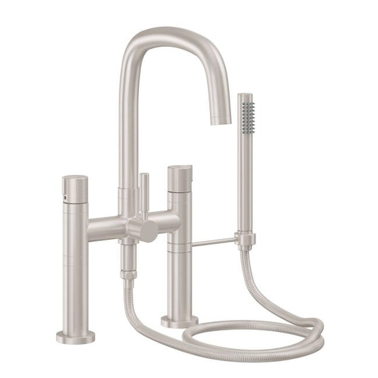 CALIFORNIA FAUCETS 0808-39K.18 San Elijo Tub Fillers Contemporary Deck Mount Tub Filler - Quad Arc Spout