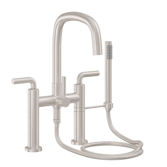 CALIFORNIA FAUCETS 0808-74.20 San Elijo Tub Fillers Contemporary Deck Mount Tub Filler - Quad Arc Spout