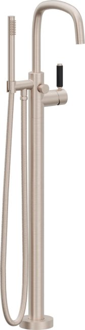 CALIFORNIA FAUCETS 0811-41-ADC.20 San Elijo Tub Fillers Contemporary Single Hole Floor Mount Tub Filler - Quad Arc Spout