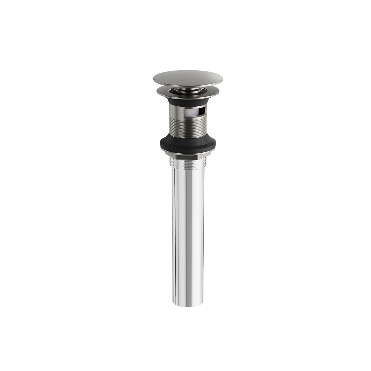Aquabrass Drains 899 899 Round Pressure Pop Up Drain with Overflow