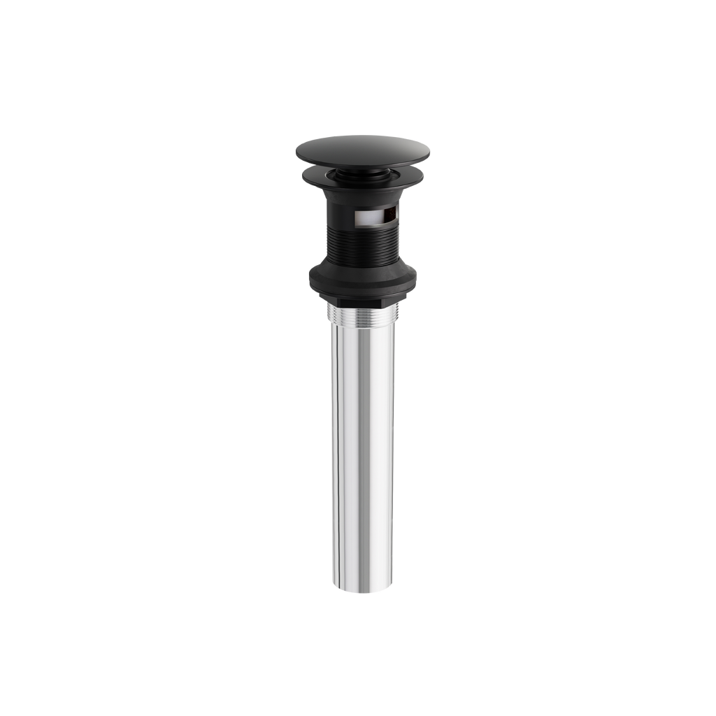 Aquabrass Drains 899 899 Round Pressure Pop Up Drain with Overflow
