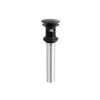 Aquabrass Drains 899 899 Round Pressure Pop Up Drain with Overflow