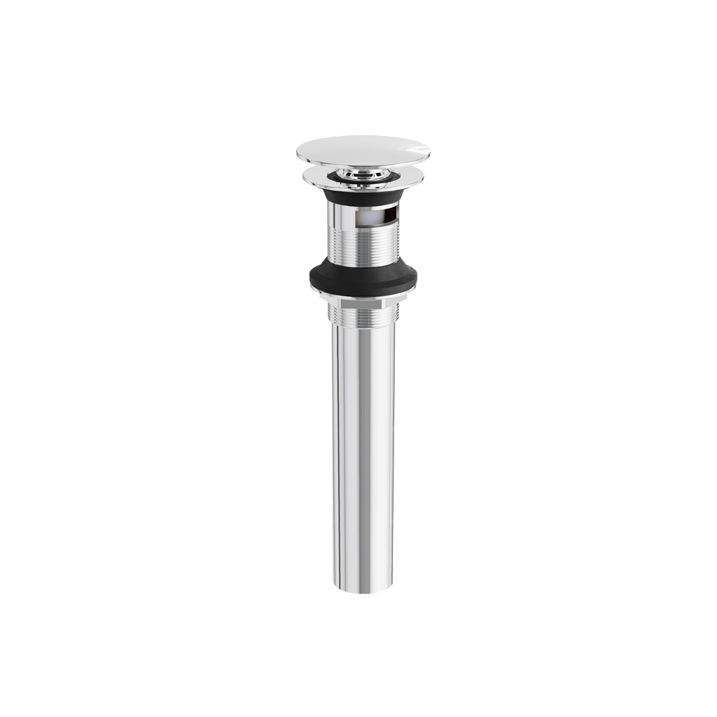 Aquabrass Drains 899 899 Round Pressure Pop Up Drain with Overflow