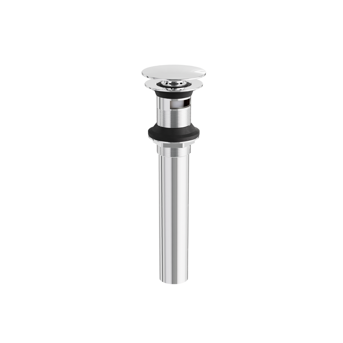 Aquabrass Drains 899 899 Round Pressure Pop Up Drain with Overflow