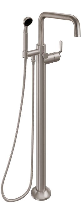CALIFORNIA FAUCETS 0911-80.20 Descanso Tub Fillers Industrial Single Hole Floor Mount Tub Filler - Quad Spout