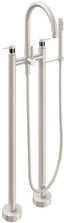 CALIFORNIA FAUCETS 1103-52F.18 Asilomar Tub Fillers Contemporary Floor Mount Tub Filler - Arc Spout
