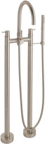CALIFORNIA FAUCETS 1103-62.20 Asilomar Tub Fillers Contemporary Floor Mount Tub Filler - Arc Spout