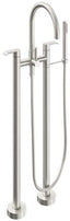 CALIFORNIA FAUCETS 1103-E5.18 Asilomar Tub Fillers Contemporary Floor Mount Tub Filler - Arc Spout