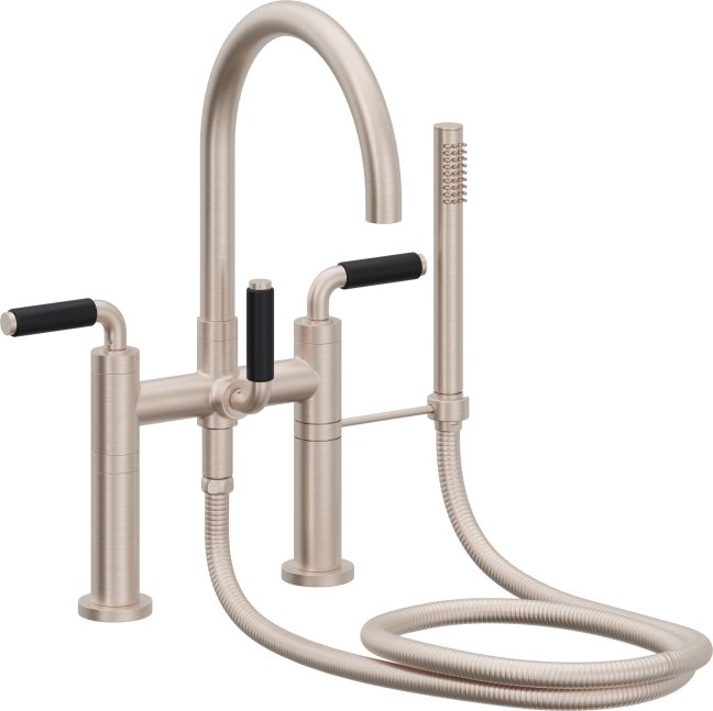CALIFORNIA FAUCETS 1108-41-ADC.18 Asilomar Tub Fillers Contemporary Deck Mount Tub Filler - Arc Spout Main image